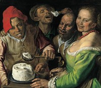 "The Ricotta Eaters" - Vincenzo Campi - Wikimedia Commons