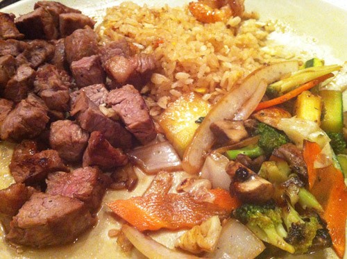 Guess Where I'm Eating this Hibachi Steak and Win $25 to Graham Grill and Bayou Bar [Updated]!