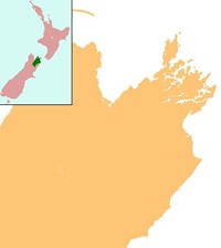 The Marlborough region is highlighted green (inset).