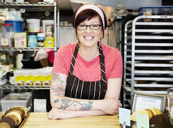 Christy Augustin, owner of Pint Size Bakery & Coffee - Jennifer Silverberg