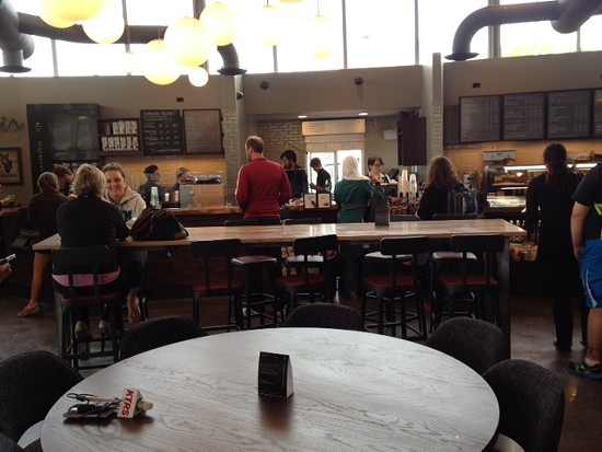 Flying Saucer Starbucks Lifts Off in Midtown [Photos]