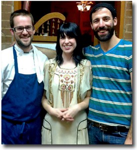 Mud House partners: Bork with co-owners Casey and Jeremy Miller. - Holly Fann
