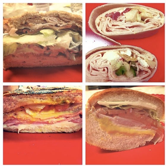 The finalists at Majic Market's sandwich contest last November. | Nancy Stiles