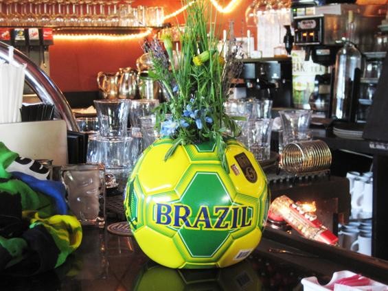 Yeah, the Brazilians LOVE football. - Ian Froeb