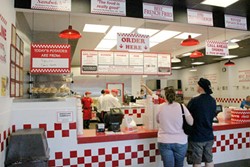 Tidbits from Five Guys Burgers and Fries, Food Trucks
