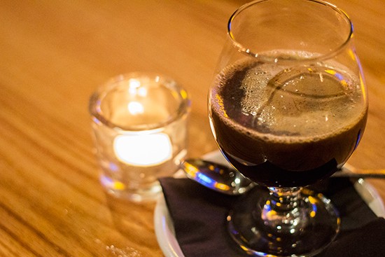 4 Hands Chocolate Stout float with housemade ice cream. - Photos by Mabel Suen