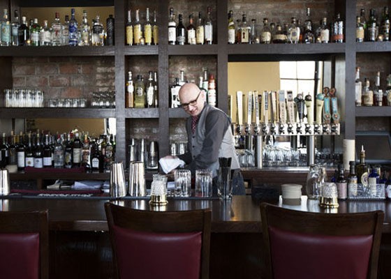 Co-owner and master mixologist Ted Kilgore behind the bar. | Jennifer Silverberg