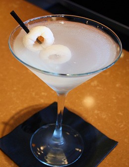 Lychee ("lee-chee") Martini at Mai Lee. - Katie Moulton