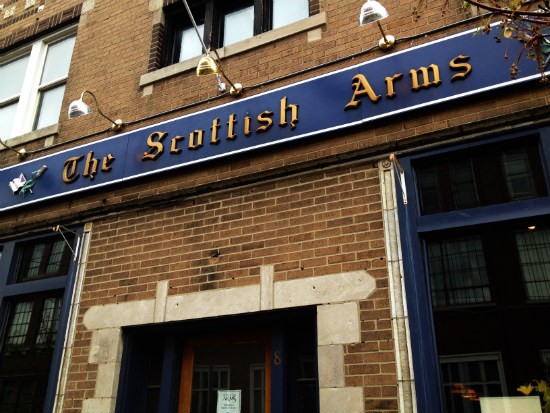 Outside the Scottish Arms. - Caillin Murray