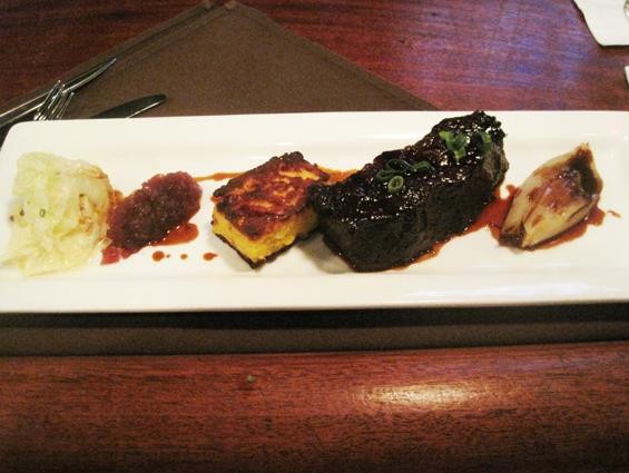 The root beer-braised beef short rib at Monarch - Ian Froeb