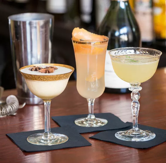 Holiday cocktails at Brasserie. | Corey Woodruff