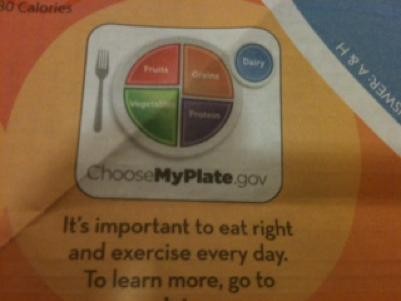 Helpful nutrition information on the IHOP kids menu. - Robin Wheeler