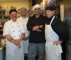 Chef Aramburu with members of his staff - Emily Wasserman