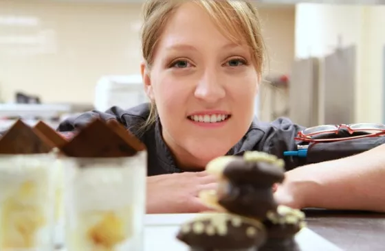 Chef Mary Boehne of Strange Donuts. | Noah Besheer