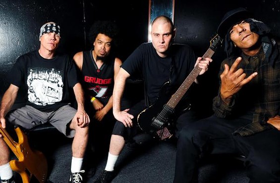 Gomes, on the far right, in this Hed PE publicity photo. - Publicity Photo