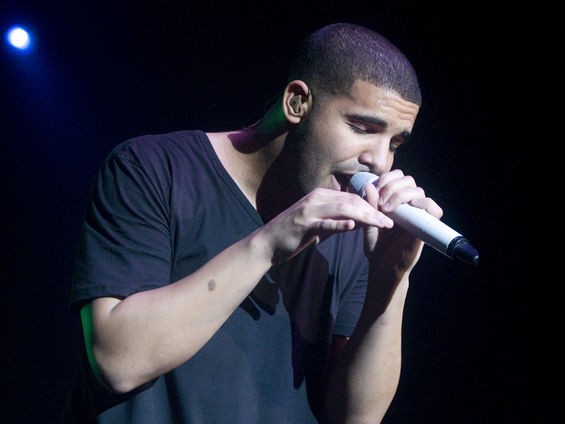 Drake at Super Jam in 2010. See more Drake and Gucci Mane photos. - Jon Gitchoff