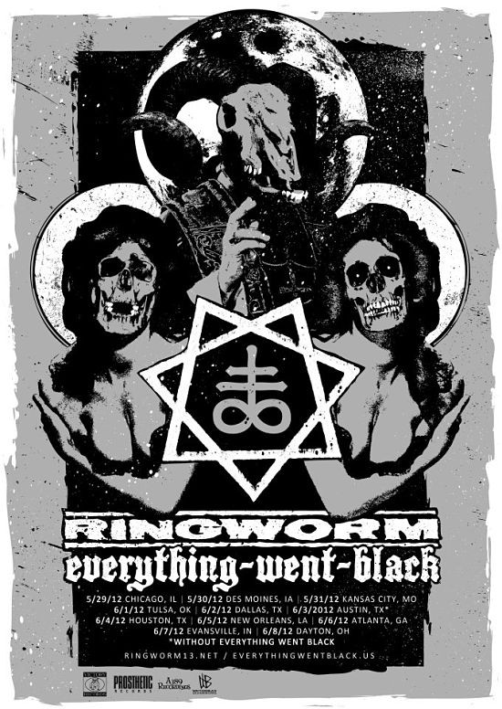 Everything Went Black to Embark on Tour With Hardcore Legends Ringworm