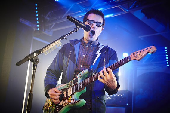 Rivers Cuomo performs with Weezer at Plush. See more photos here. - Steve Truesdell