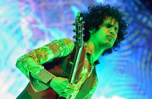 Omar Rodr&iacute;guez-L&oacute;pez of the Mars Volta. See more photos from last night. - Photo: Jason Stoff