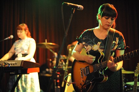 Camera Obscura last night at Off Broadway. See more photos from last night here. - Photo: Todd Owyoung