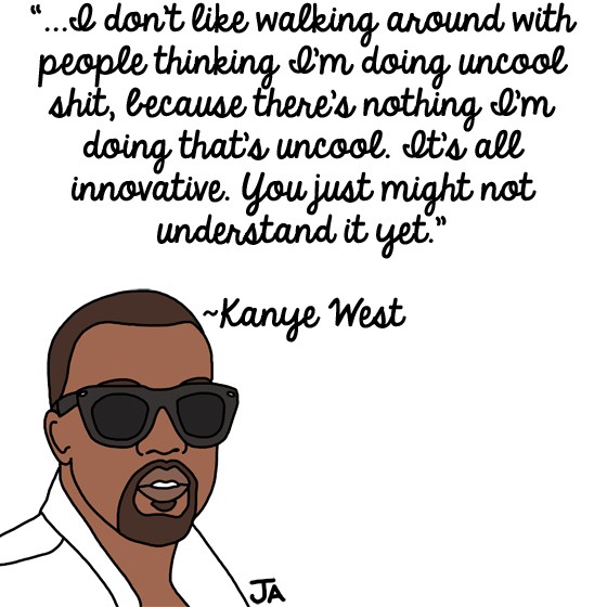 Ridiculous Kanye West-isms, In Illustrated Form