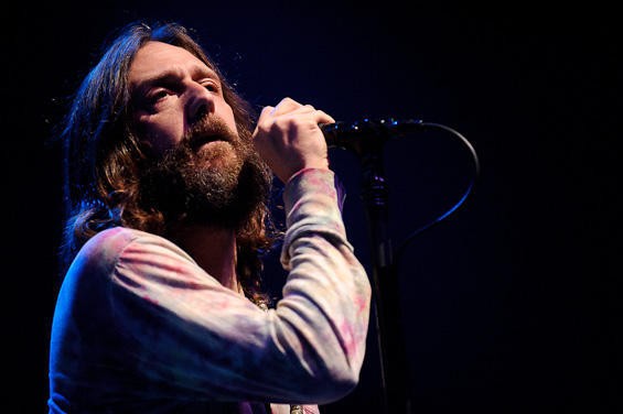 Chris Robinson of the Black Crowes. An entire slideshow of photos is right here. - Todd Owyoung