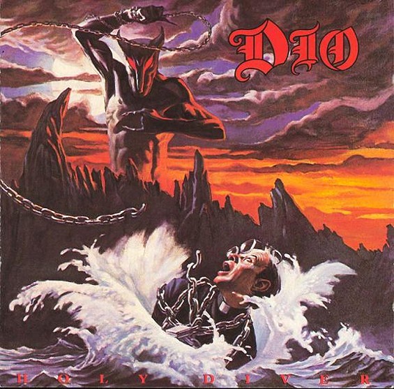 The cover of Holy Diver, starring Murray