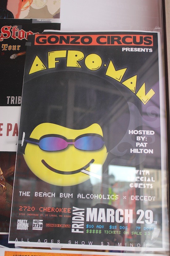Lee Fields and the Expressions, Pac Div, Afroman and More Show Flyers