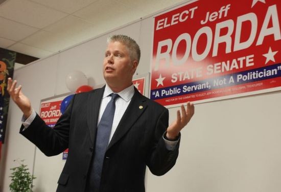 Democratic State Rep. Jeffrey Roorda  was one of the people behind a crowd-funding site for Ferguson officer Darren Wilson. - Danny Wicentowski