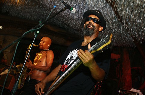 Fishbone last night at the City Museum. - Photo: Crystal Rolfe