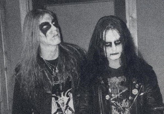 Per "Dead" Ohlin and &Oslash;ystein "Euronymous" Aarseth -- both of the band Mayhem -- occupying the tops slots of our list.