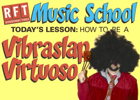 The Riverfront Times' Music Lesson Number One: How to Use a Vibraslap Like Cake