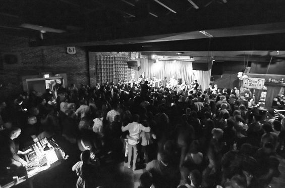 Kentucky Knife Fight performed their final show to a sold-out crowd at Off Broadway. - Photo by Theo Welling