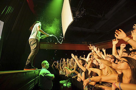 Champagne, Cranberry Juice and Sweat Accompany Steve Aoki at the Pageant: Photos