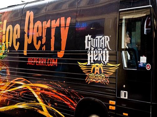 Hey look, it's Joe Perry in his bitching bus. - Stew Smith