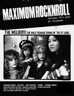 The Welders: Maximum Rocknroll Cover Stars!