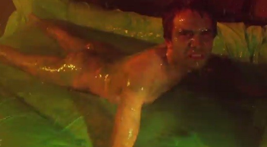 Lumpy himself, covered in slime. - Screenshot from the video.