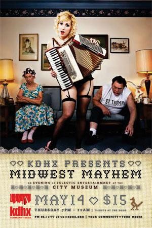 Tonight! KDHX's Midwest Mayhem at the City Museum