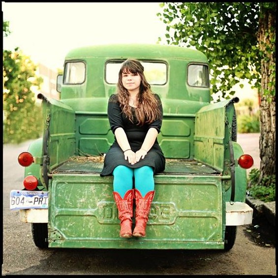 Samantha Crain, a local favorite from Oklahoma, plays at Lemmons tonight.
