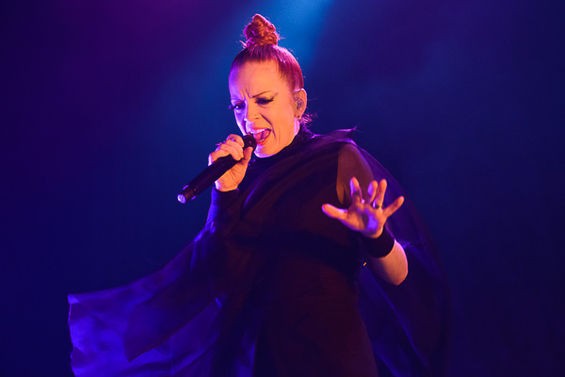 Garbage, last night at the Pageant.