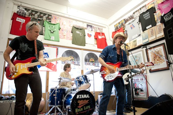 Scenes from Record Store Day 2013 in St. Louis at Vintage, Apop and Euclid Records
