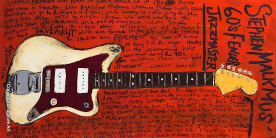 Stephen Malkmus' '60s Fender Jazzmaster - Courtesy of Fugitive Art