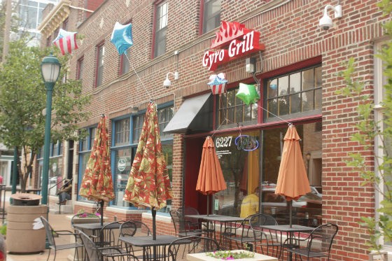 The Gyro Grill has opened in the old Chubbies location on Delmar. - PHOTO BY SARAH FENSKE