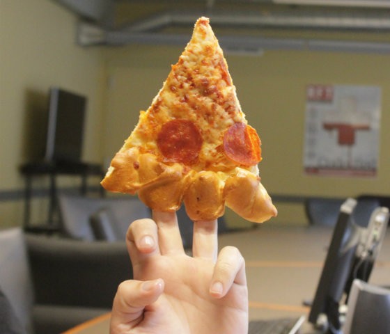 Remove the hot dogs, and a slice makes a handy finger puppet. - Photo by Sarah Fenske