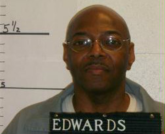 Kimber Edwards has been on death row since his conviction. - Missouri Department of Corrections