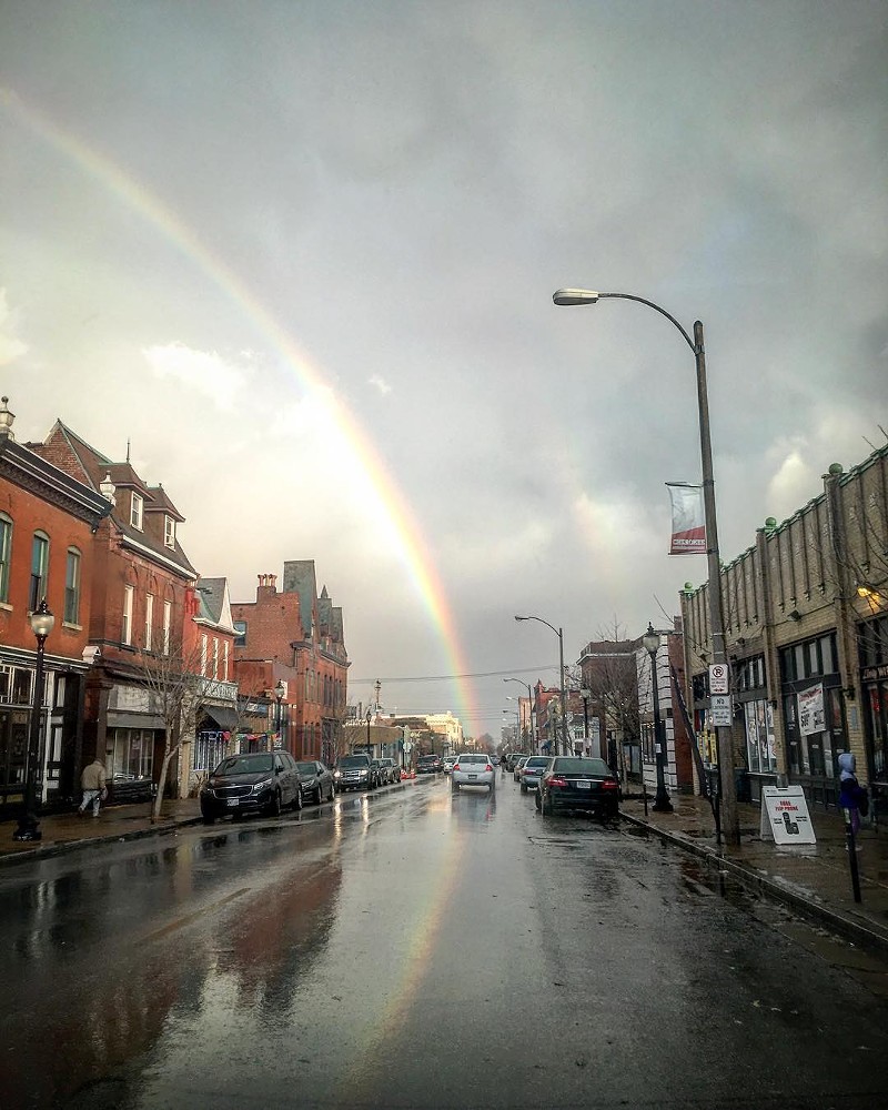 Stunning Photos of the Amazing Rainbow in St. Louis Yesterday (2)