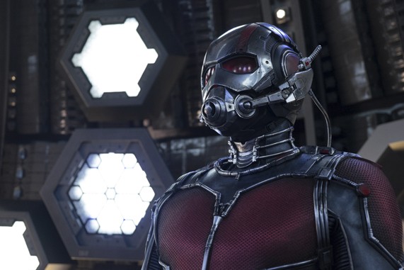 Ant-Man awaits word on sequel: Uncle-Man. - &copy; 2015 MARVEL STUDIOS/DISNEY ENTERPRISES