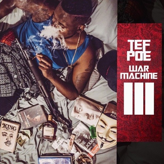 Album art for Tef Poe's War Machine III, released today.