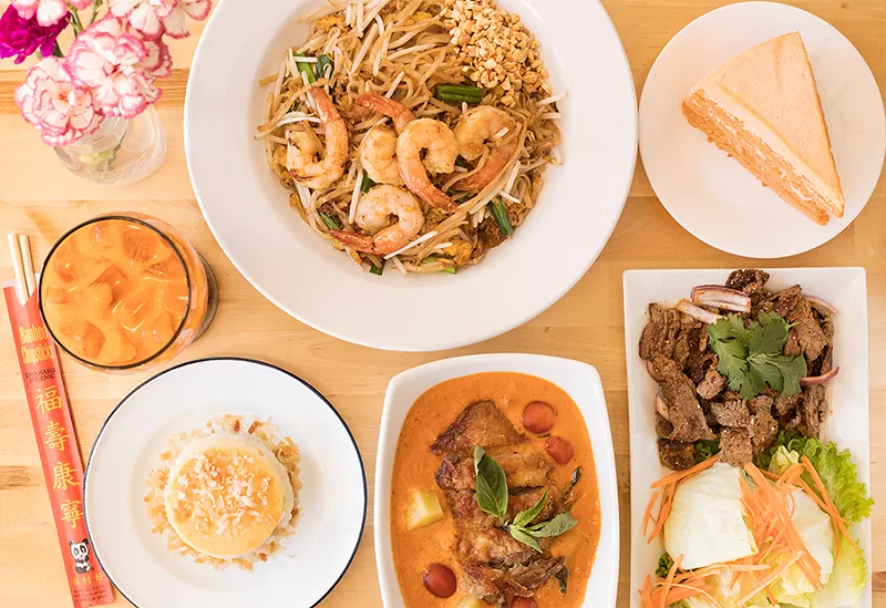 Thai Table offers terrific renditions of everything from pad Thai to sticky rice with Thai custard. - MABEL SUEN