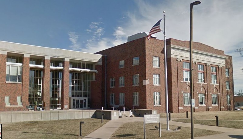 The Laclede County courthouse, marriage-free since June 29. - Google Maps.